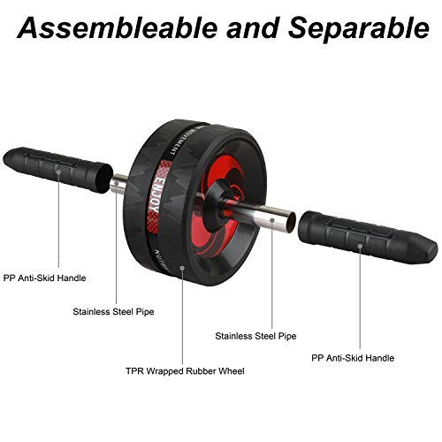 Abdominal Roller AB Roller Wheel Muscle Trainer for Arms Back Belly Central Body Shape Training Fitness Exercise Gym Accessory