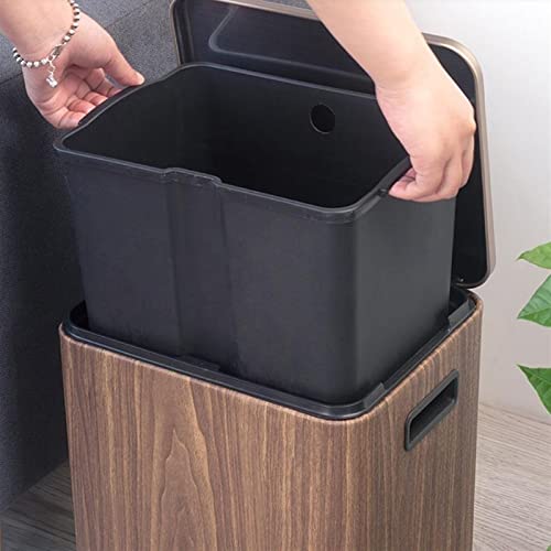 Caneca de basura con pedal 15L para cocina y baño miniatura 4
