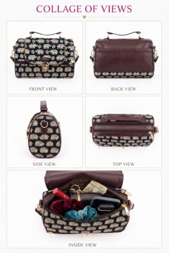Image of designer Satchel Hand Bags for Women Stylish | cross body sling Bag | Purse | Travel | Office |for daily use /Birthday Gift for Wife /Mother | Rakhi Gifts for Sisters