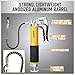 SEDY Heavy Duty Grease Gun Kit - 14oz Free Grease Tube 8000 PSI Pistol High Pressure Flexible Hose Bearing Grease Pump Marine Durable Connectors Adapters Extension Tubes Nozzle Easy Operation