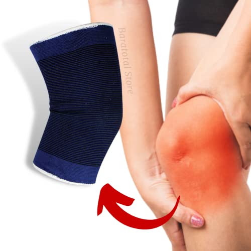Par De Protetor Joelhos Muscular Academia Esporte Elastica