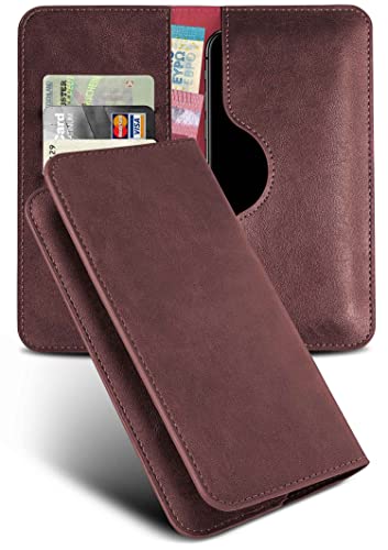 Étui pour téléphone portable MoEx compatible avec LG G8s ThinQ housse rouge