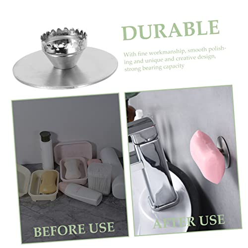 Cabilock Magnetic Soap Holder Decorative Trays Tray For Bathtub Accessory Tray Bathroom Accessory Home Wall Magnetic Wall Rack Bathroom Supplies Metal Rack Stainless Steel Sucker #TOP1