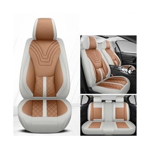 Couvre siège auto protecteur marron café pour SUV Daewoo Rexton