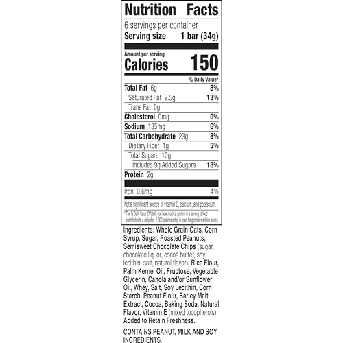 Image of Nature Valley Sweet and Salty Nut Granola Bars, Turtle, 6 Bars, 7.2 oz