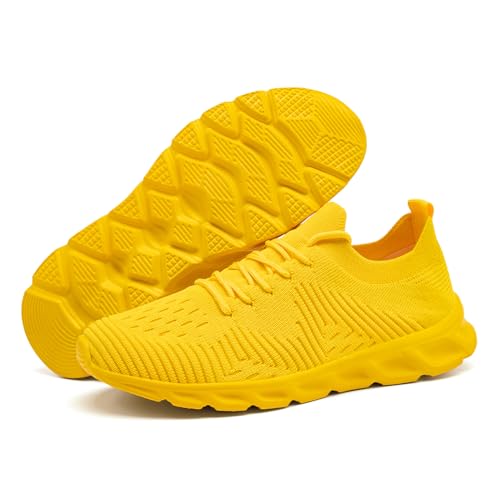 Image of Running Shoes for Men Non Slip Tennis Gym Sneakers Lightweight Breathable Mesh Athletic Shoe Comfortable Casual Workout Walking Shoe for Outdoor Travel Work and Daily Use