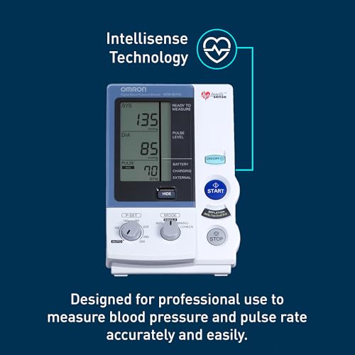 OMRON IntelliSense Professional Digital Blood Pressure Monitor for Clinical Use & Upper Arm Blood Pressure Cuffs - #1 Doctor & Pharmacist Recommended Brand - Clinically Validated