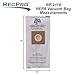 RecPro RV Central Vacuum Bags | 1-Gallon Size HEPA | Filter Bags for CV1500 Central Vacuum System | 3 Bags Per Pack (1 Pack)