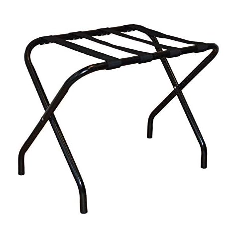 Harbour Housewares Black Folding Metal Luggage Rack Cover