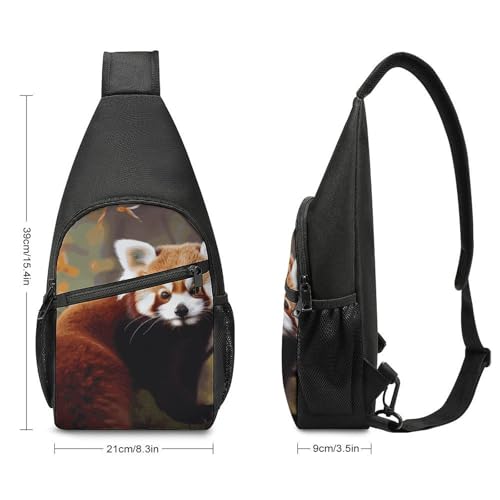Mochila tipo bandolera casual para senderismo y viaje miniatura 2