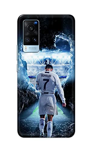 Image of Printed Hard Back Cover Case for Vivo X60 Back Cover (Footbal Legend) -702