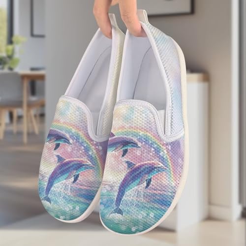 chaqlin Loafers for Women Flat Drop in Low Top Clipper Slip On Beach Travel Comfy Tennis Shoes Fashion Dress Loafers3