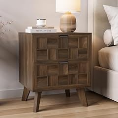 Dark Walnut With Two Drawer