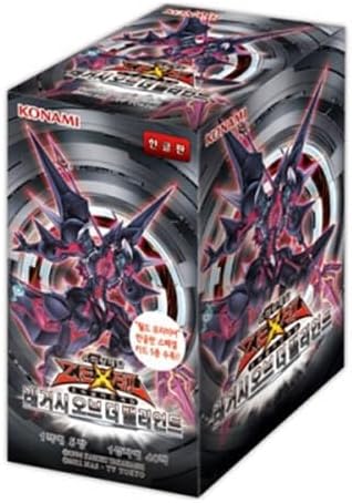 Yugioh Cards Legacy of The Valiant Booster Box Korean Ver 40 paquetes incluidos 5 tarjetas en 1 paquete