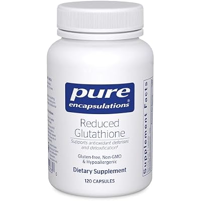 Pure Encapsulations Reduced Glutathione | Hypoallergenic Antioxidant Supplement to Support Liver and Cell Health* | 120 Capsules