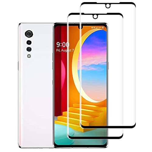 Verre trempé pour LG Velvet 5G anti-rayures - Film de protection HD sans bulles [Lot de 2]