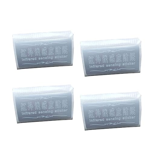 NEWL 4pcs Infrared Sensing Stickers for LED Projector Car Door Step Courtesy Welcome Lights