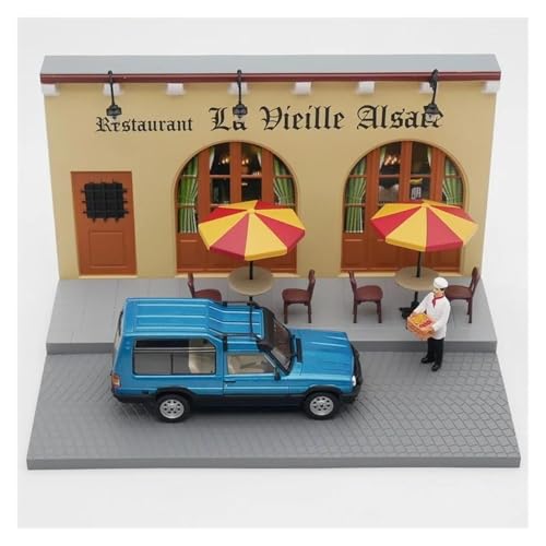 LXGLYLOU Métal Réplique à L'échelle 1 43 pour Matra Simca Rancho Station Wagon Scène Table Sable Modèle De Voiture en Alliage Jouet Collection Affichage...
