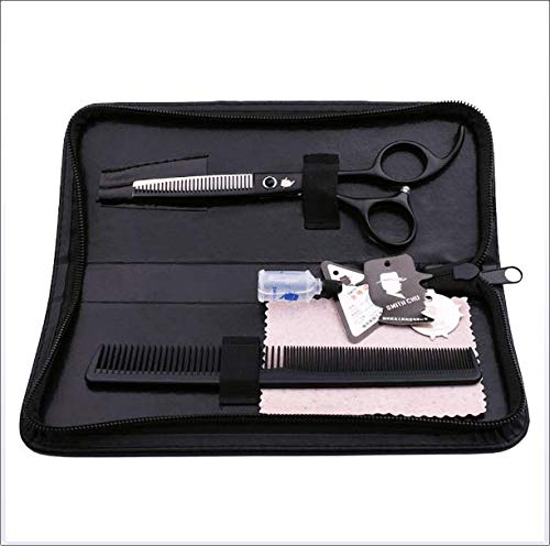 DANTB Professional hair scissors barber scissors 6 inch hair cutting scissors stainless 440c high H? Rte cut Japanese salon hair and hair thinning hair stylist,6.0 inch dental shear