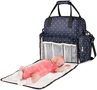 Large Diaper Bag, Chuntianli Baby Nappy Tote Bag Maternity Diaper Shoulder Bag Organizer