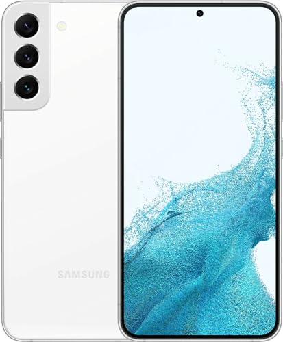 Image of Samsung Galaxy S22+ Plus 5G, US Version, 128GB, Phantom White - Unlocked (Renewed)