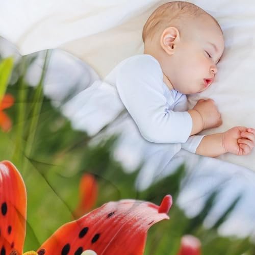 Couverture de lit fleur pour cocooning sur canapé plaid doux