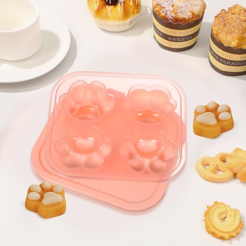 Moldes de Hielo Garras de Gato OUNONA 4 Pzs con Tapa miniatura 6