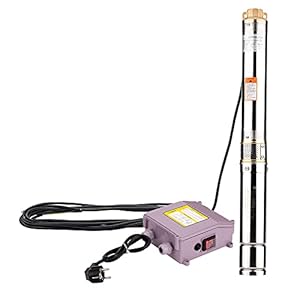 MGGRP 3″ dieptebronpomp 230V 250W debiet max. 2500 l/h 3 bar pijppomp fontepomp dompelpomp dompelpomp