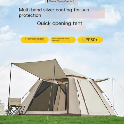 Carpa automática portátil para camping 2 personas miniatura 3