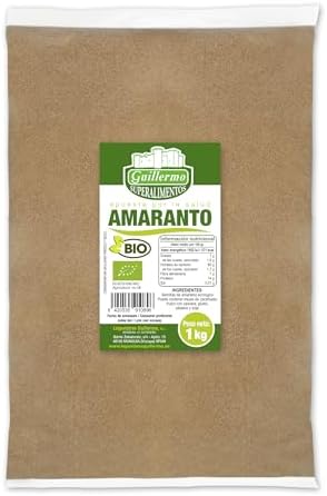 Guillermo | Amaranth BIO - 1 kg bag | 100% organic | Food with a ...