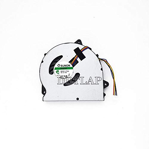 DBTLAP enfriamiento Ventilador Compatible para Lenovo G40 G40-70 80 G50-80 G40-45 G40-30 G50-70 70M 45AT Ordenador portátil Ventilador