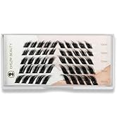 Wispy lash Clusters, D-Curl Individual Lash Extensions Ultra Soft & Feathery Natural-Looking, Lig...