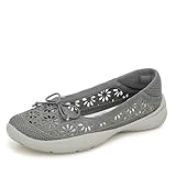 JBU Florence Women's Comfort Casual Slip On Macrame Flat Fashion Shoe