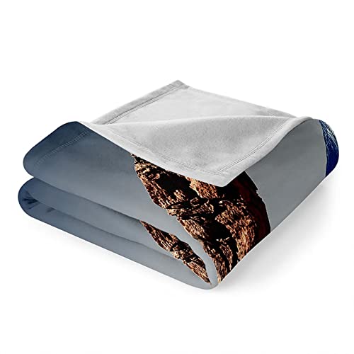 Couverture plaid flannel 180x200cm contre le froid du lit et canapé