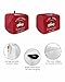 I Just Toaster Cover 4 Slice Want to Watch Christmas Movies All Day,Christmas Tree Truck Toaster Dust Cover with Top Hook, Kitchen Small Appliance Covers Dustproof Toasters Oven Protector