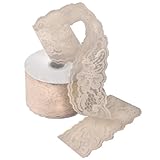 AK TRADING Floral Pattern Lace Ribbon for Decorating, Floral Designing & Crafts, 2