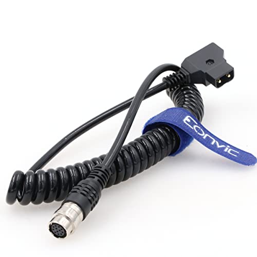 Cable D-Tap a Hirose 12 pines para solucionar cortes de energía en lentes Canon y Nikon B4