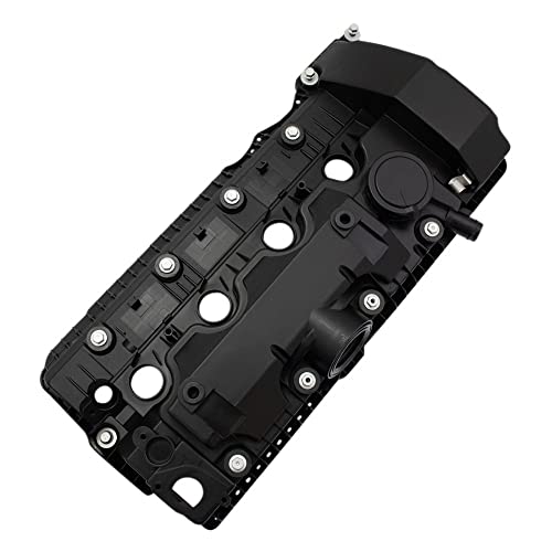 Image of TRQ Engine Valve Cover w /Gasket & Hardware LH Driver Side Cylinders 5-8 for BMW
