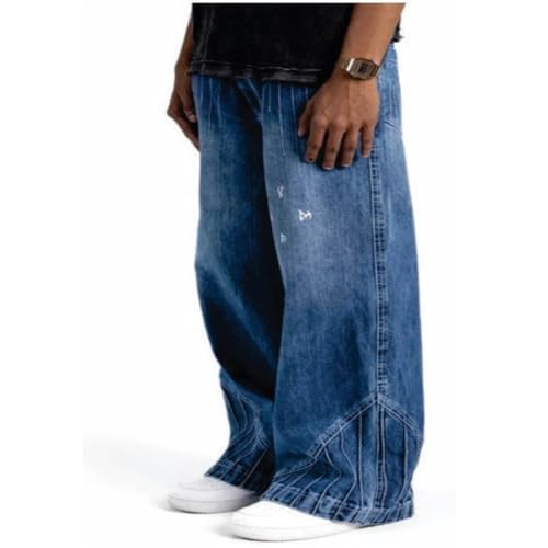 Classic Relaxed Fit Denim Jeans, Medium Wash, Straight Leg2