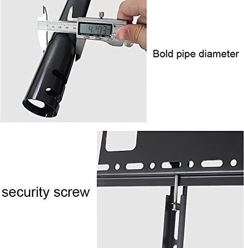 Support TV orientable et télescopique avec gestion de charge 37.5 kg