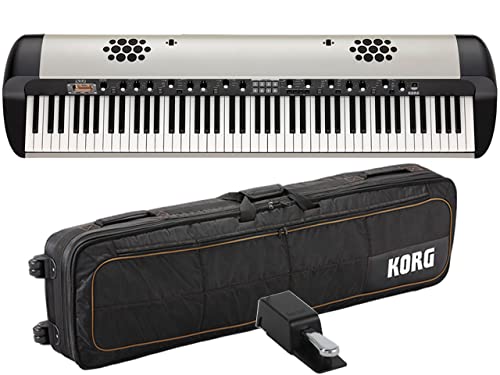KORG �R���O - �X�e�[�W�E�r���e�[�W�E�s�A�m �X�s�[�J�[���� SV-2S 88���Ճ��f�� �mSV2-88S�n+ �����L�������O�o�b�O CB-SV1-88 �Z�b�g