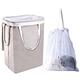 LANSCARE 72L Laundry Baskets Quality Hampers For Laundry Large Capacity Collapsible Dirty Clothes Ha