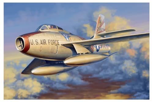 F-84F Thunderstreak Hobby Boss 1:48 maquette avion militaire