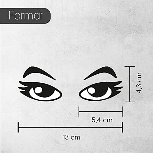 APOMOONS Lot De 6 Paires D'yeux Autocollants - Yeux à Coller Pour La