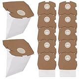 Vacuum Bags for Clean Obsessed CO711＆ Perfect C105 Commercial Canister Vacuum Cleaner - Replacement Dust Bag...