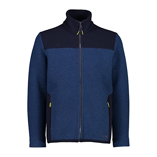 Chaqueta hombre CMP Wooltech con dos bolsillos prácticos en color gris para invierno