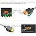 KFD Solarladekabel Solarstecker auf XT60i Solarkabel für EF ECOFLOW Delta 2 Max Tragbare Powerstation Delta 3 Plus River 2 MAX Anker SOLIX C300 DJI Power 1000 16AWG Verlängerungskabel Charging Cable