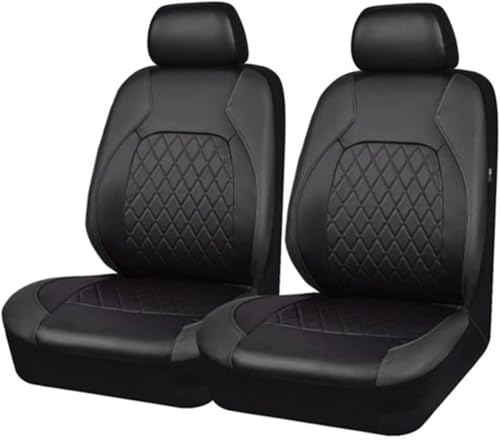 LYCFC Car Seat Covers for Hyundai H-1/ i800 Travel(TQ)/ Cargo(TQ) 2008-2019, Full Set NonSlip Waterproof Car Seat Cushion Cover Protectors Interior Accessories,A - Image 4