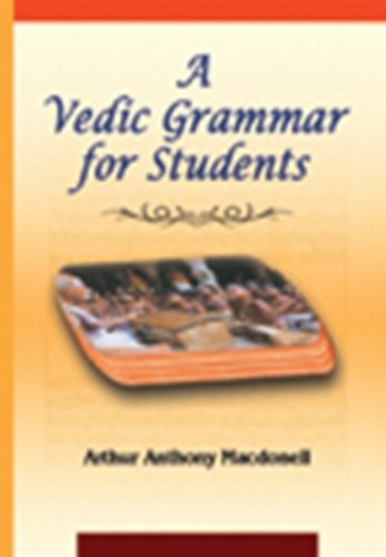 Vedic Grammar for Students 817536100X Book Cover