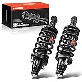 A-Premium Rear Shock Complete Strut & Coil Spring Assembly Compatible with Honda CR-V CRV 2002 2003 2004 2005 2006, 2-PC Set